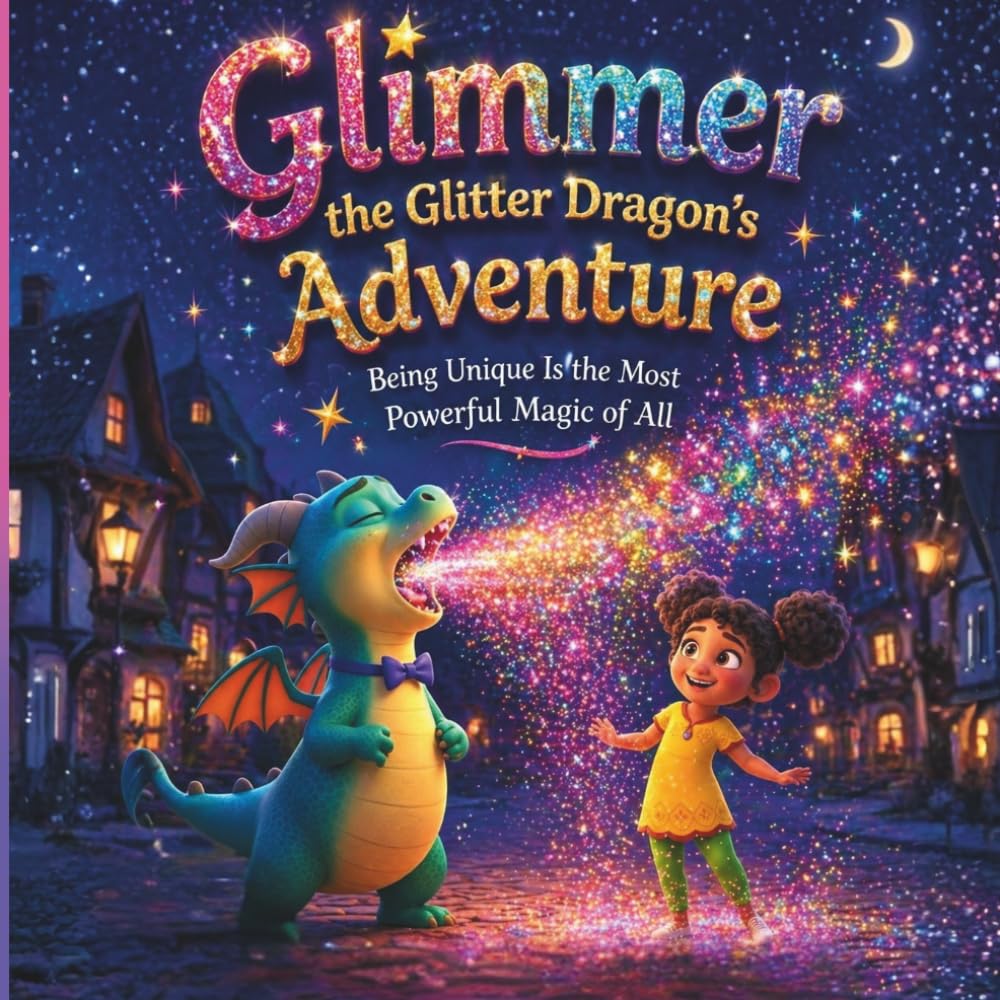 Glimmer the Glitter Dragon’s Adventure:: Being Unique Is the Most Powerful Magic of All – A Heartwarming Story About Confidence, Friendship, and Being Different