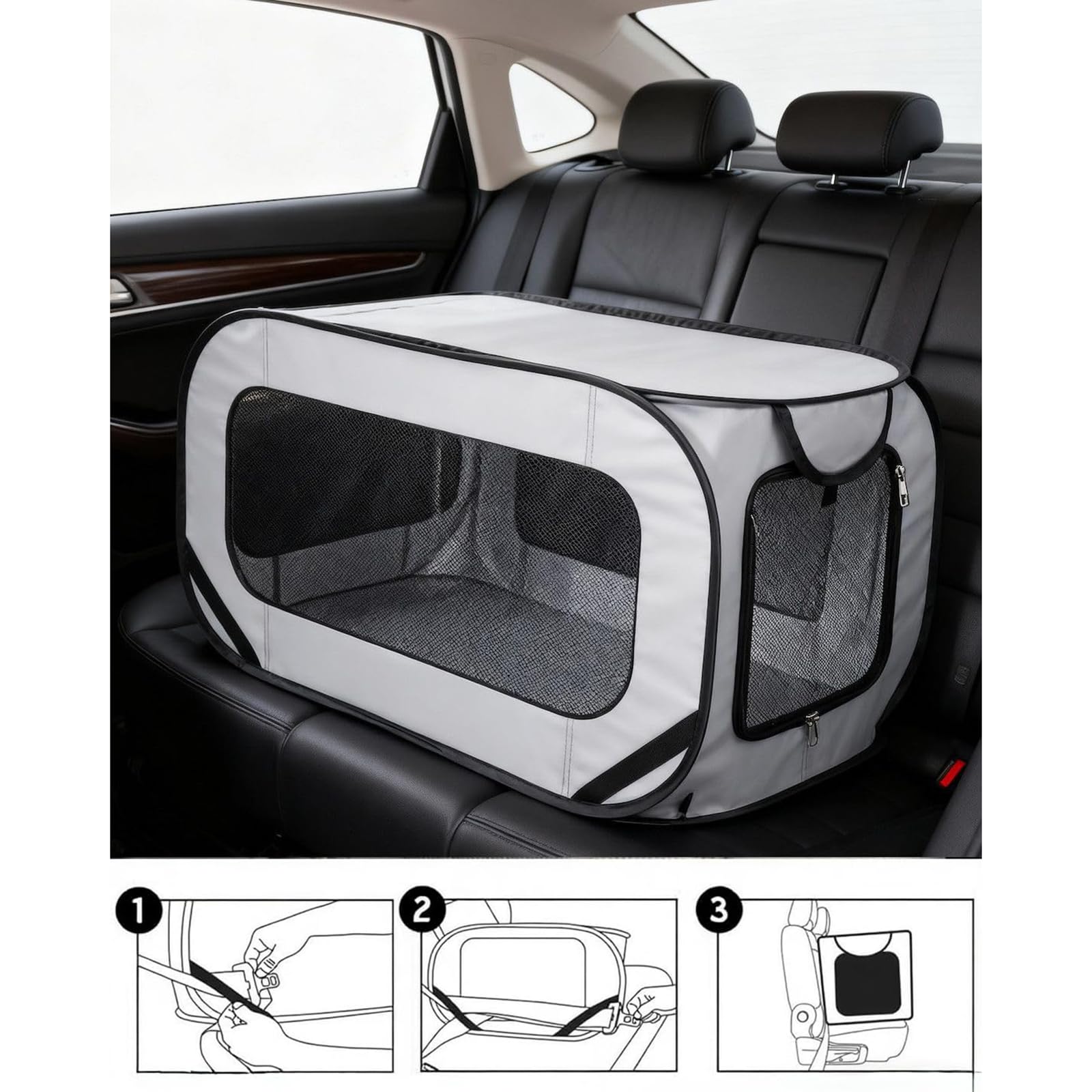 Cage Chien Voiture pour BMW E91 E92