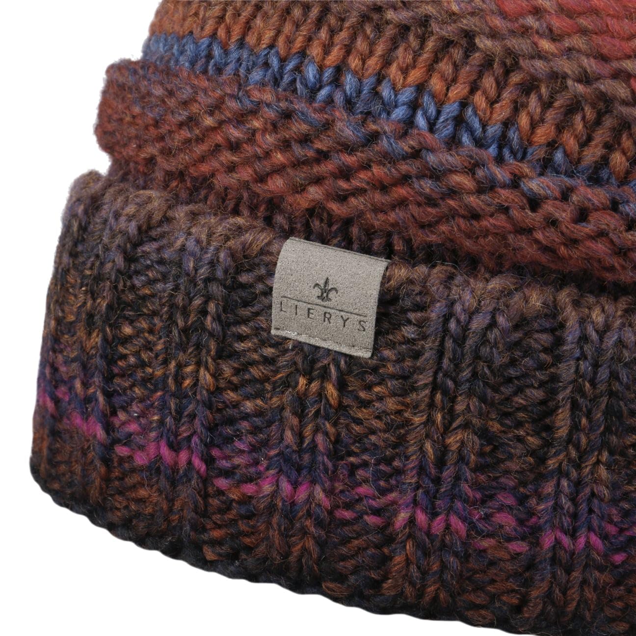 Lierys CHAPEAUSHOP Bernardo Bonnet a Revers Double en Polaire Fabrique en Allemagne Unisexe Automne Hiver