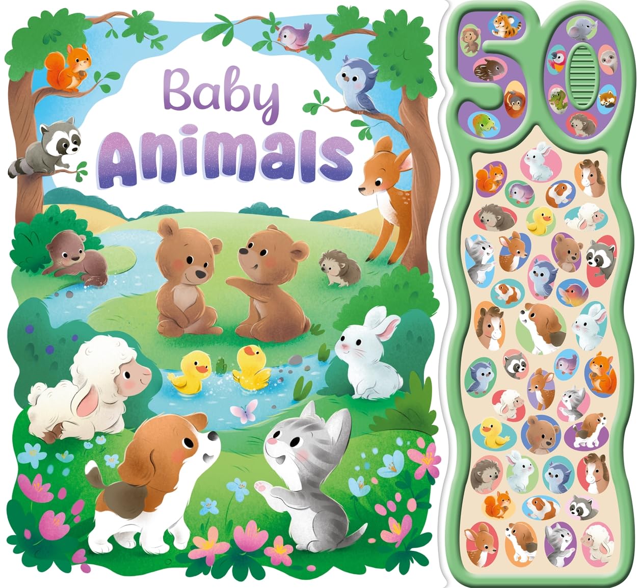 Baby Animals (50-button sound book)
