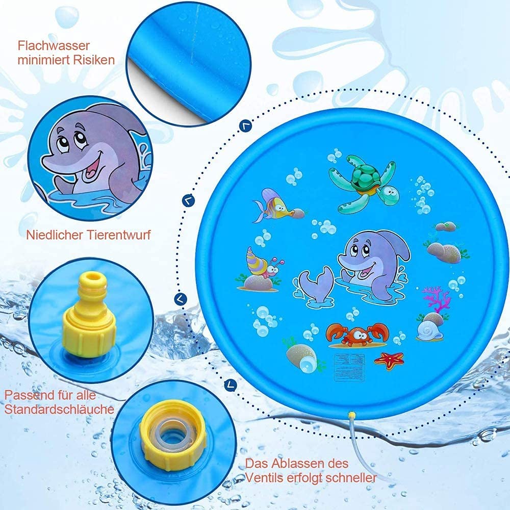 Sloosh Arco inflable de rociador para disfraz de unicornio, juguetes de agua para jugar al aire libre, suministros de fiesta de agua de verano para patio trasero, actividades al aire libre Sloosh Arco inflable de rociador para disfraz de unicornio, juguetes de agua para jugar al aire libre, suministros de fiesta de agua de verano para patio trasero, actividades al aire libre