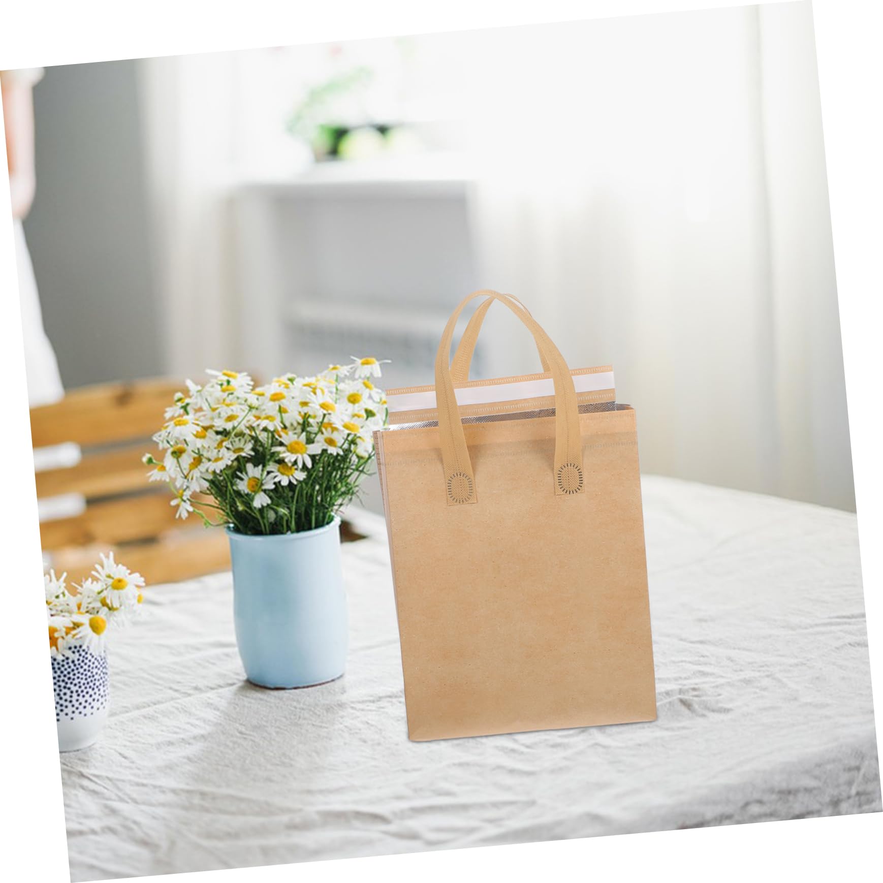 50kawałki Sztuk Torby Termiczne Do Dostawy Żywności Torby Napoje Kawę i Herbatę Ciepłych i Zimnych Napojów Wygodne i Profesjonalnego