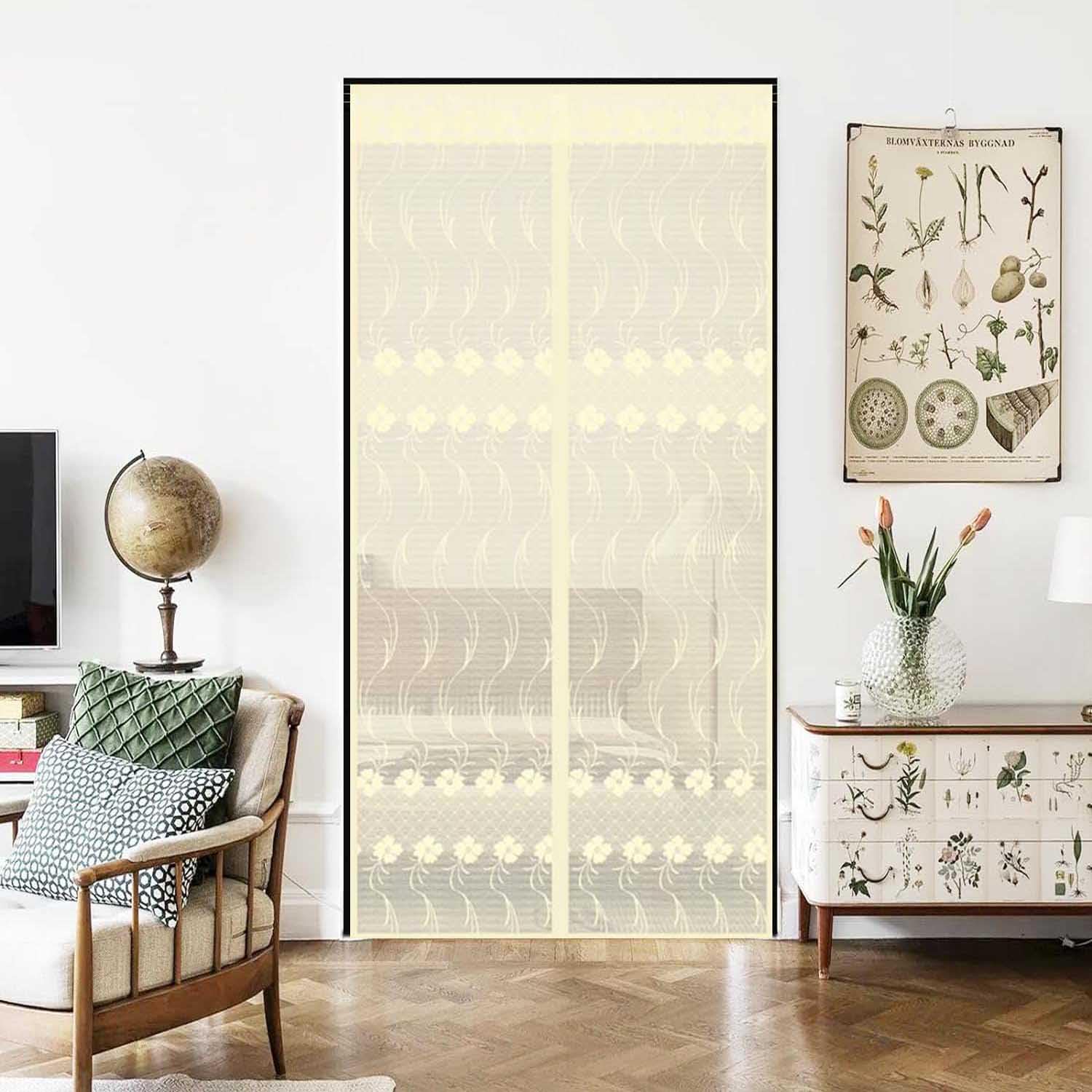 Porte moustiquaire Jacquard pour aérer votre salon en été sans mouches