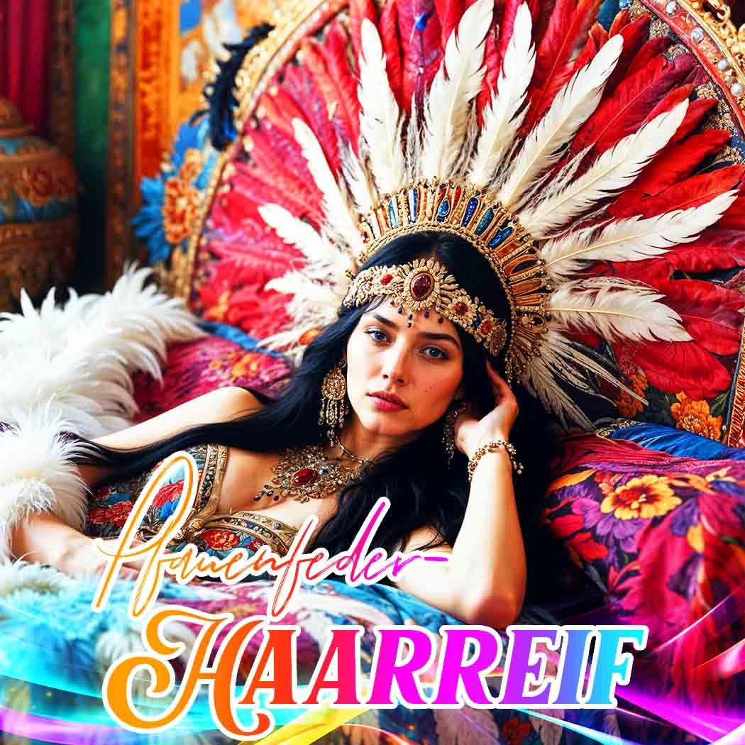 Fashband Peacock Feather Headband Fascinator Decorative Crowns Hippie Headpiece Tribal Festival Costume Headband for Women (Green - Image 3