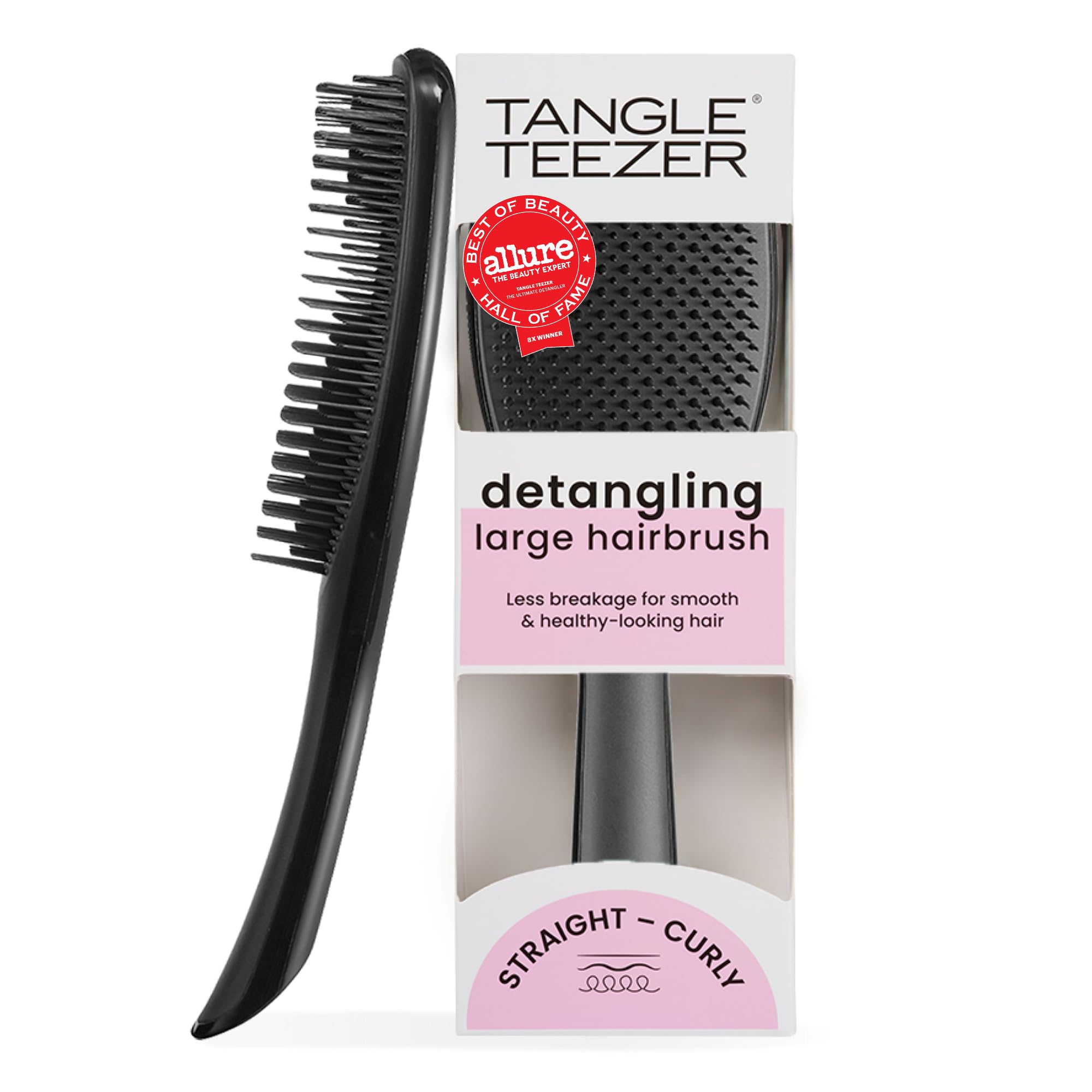 Tangle Teezer The Ultimate Detangler Large Black Saç Fırçası-Tarak