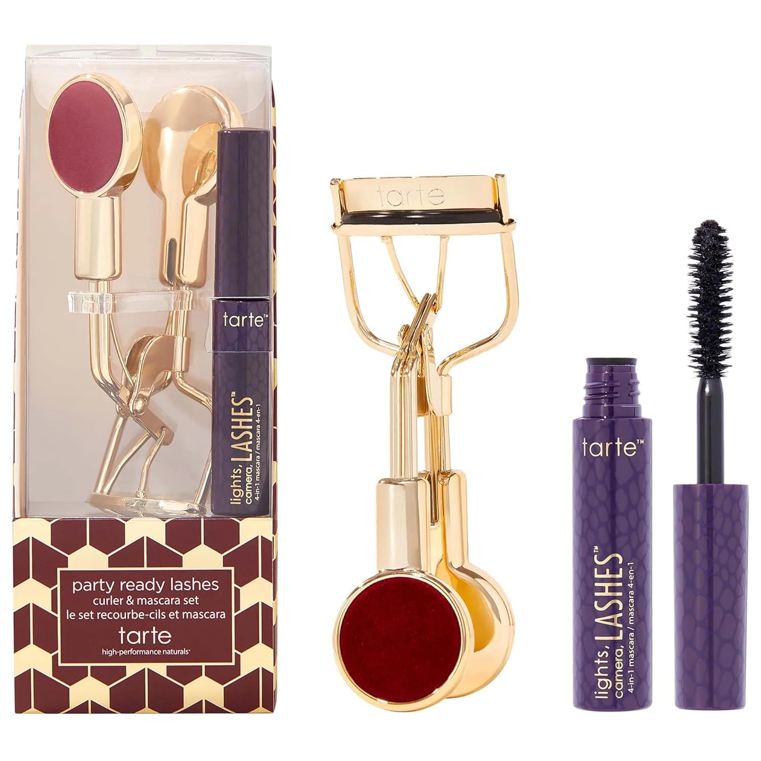 tarte Party Ready Lashes Curler & Mascara Set Beauty