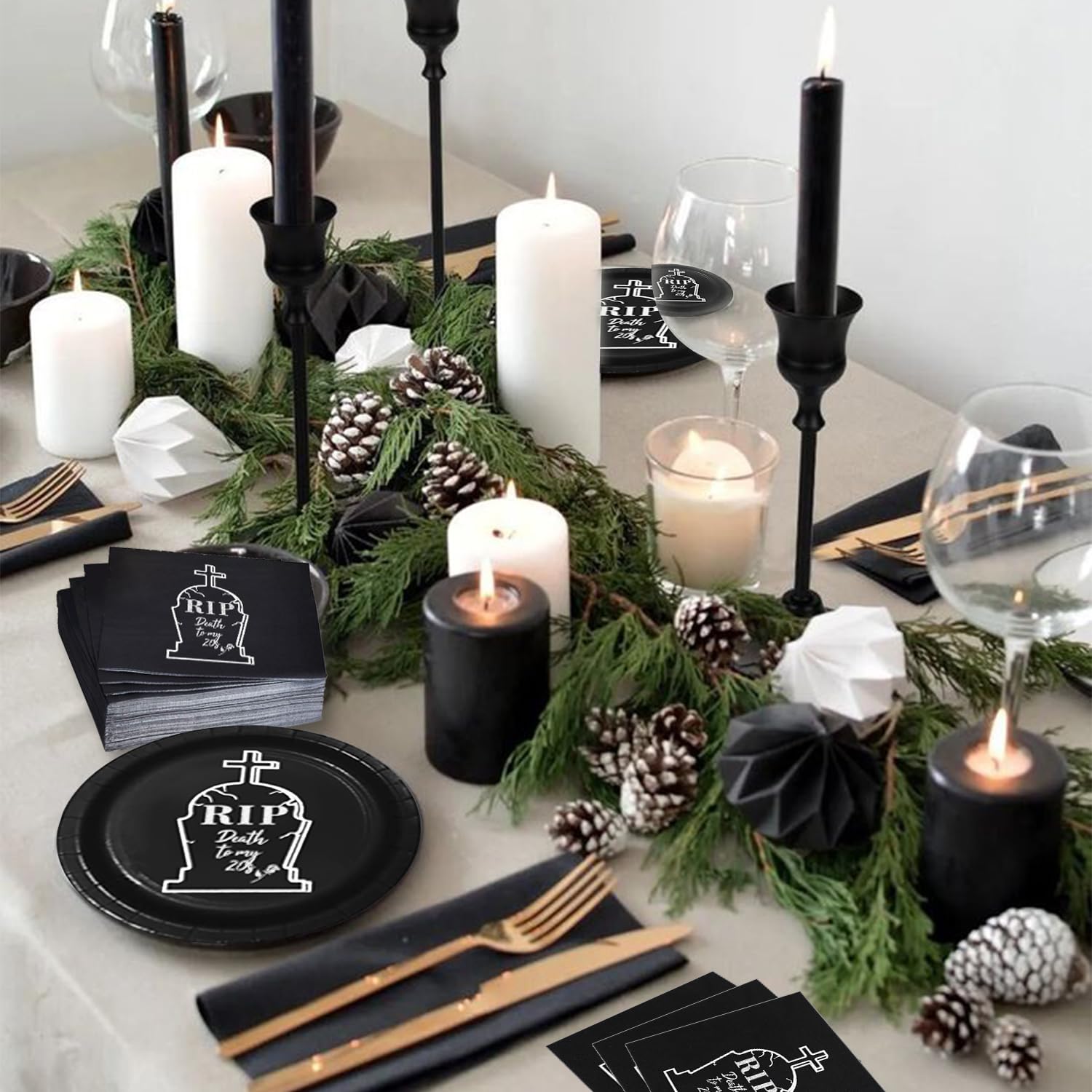 DecPtyTa Set Decorazioni Compleanno - Palloncini E Accessori Per Feste A Tema