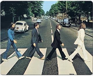 The Beatles Abbey Road Pictorial Computer Laptop Mouse Pad