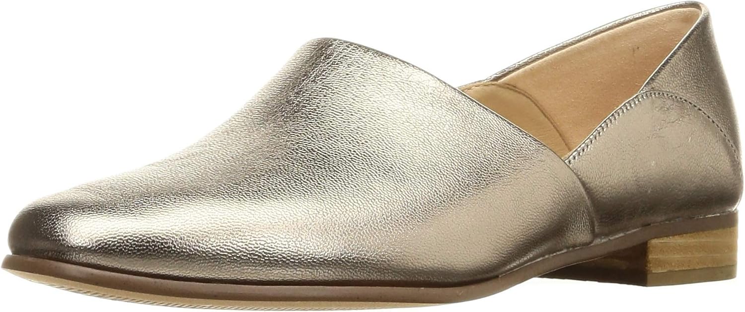 Clarks Women's Loafers, Grey Stone Stone, 7