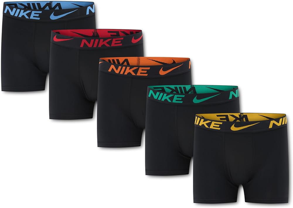 Nike Boys' Dri-FIT Essentials Micro Multi-Pack Boxer Briefs