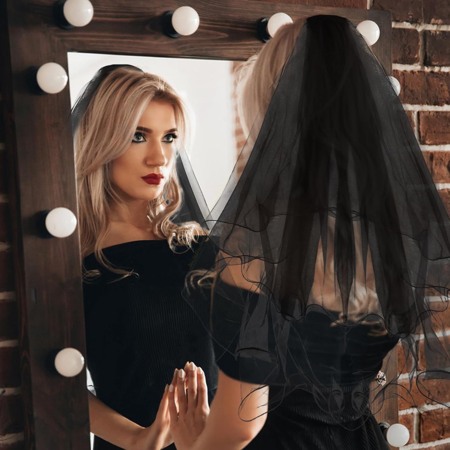 Jaciya Veil Bachelorette Party Decorations Wedding Veil - Image 3