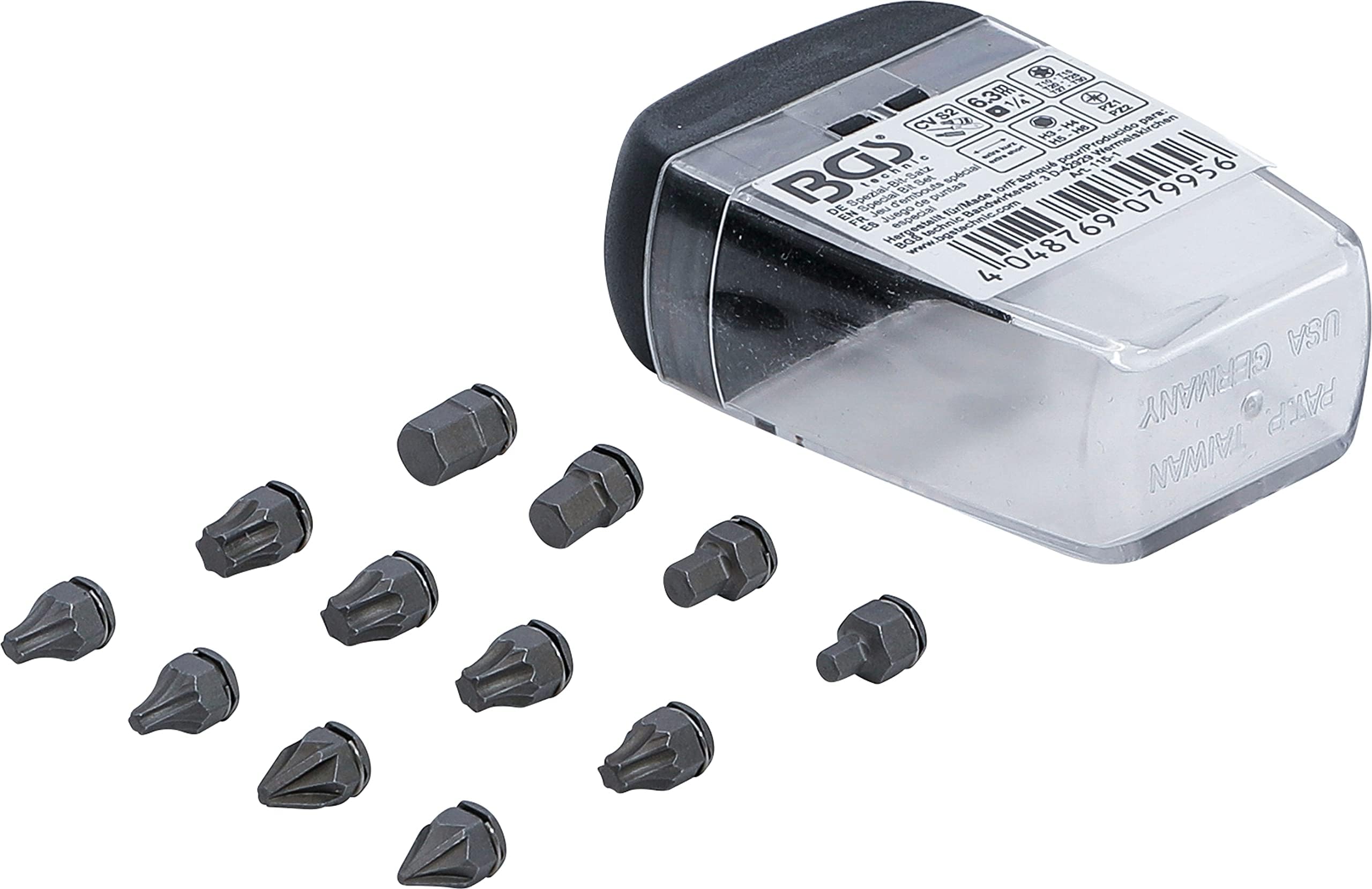 115-1 | Special Bit Set | 6.3 mm (1/4") Drive | for BGS 115