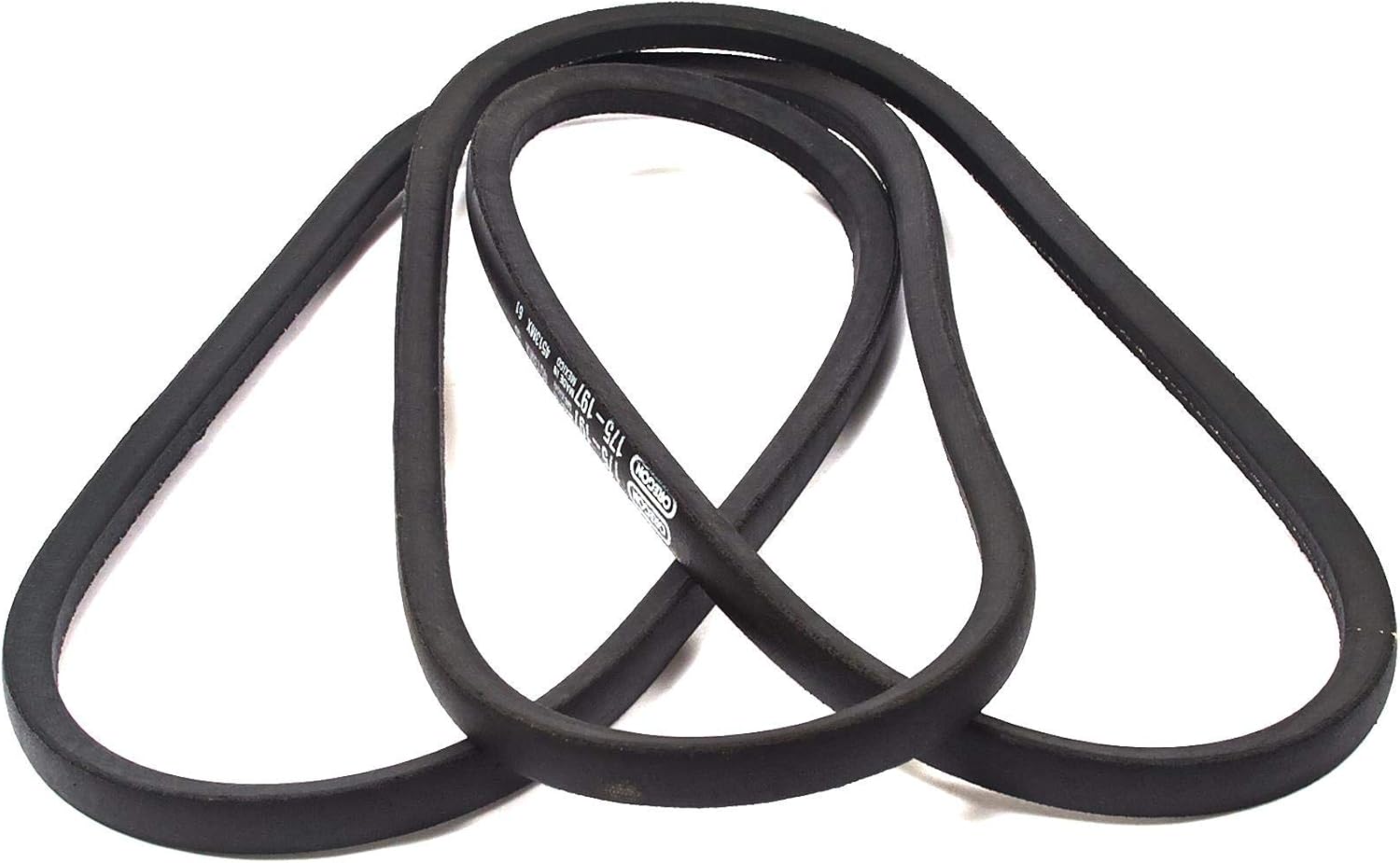 Oregon 175-197 Replacement Lawn Mower Belt, Standard, Deck Drive, 1/2" X 95-3/8"