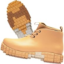 Ccilu XpreSole Blocks Mens High-Top Boots, Waterproof, Lightweight, 100% Vegan, Non-Slip, Shock Absorption, Made from Coffee Grounds