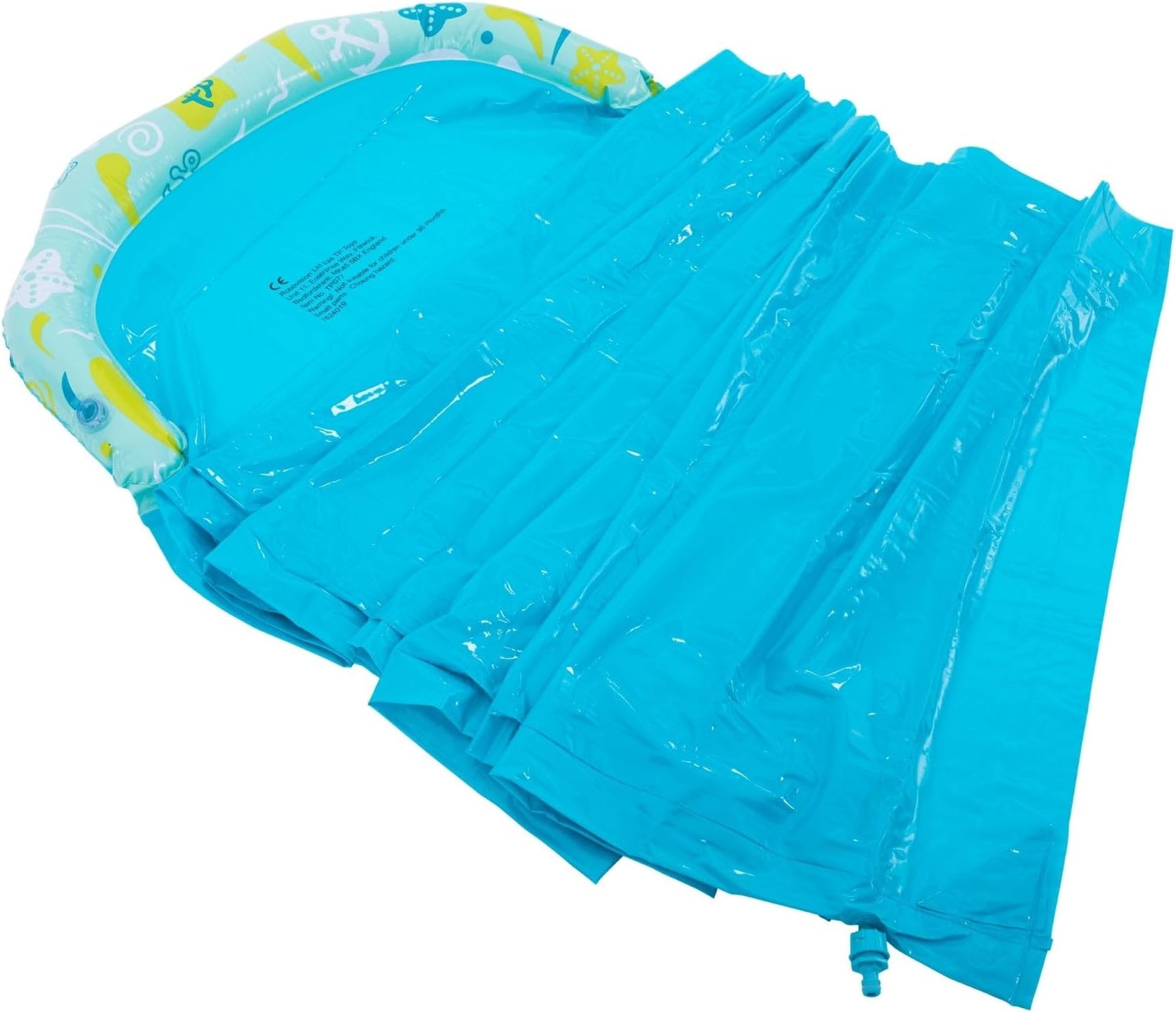 TP Toys | Aqua Slide | Blue Water Slide | Ideal to use with a Slide | Garden Water Fun | For ages 3+ | 6 metres long x 1 metre wide