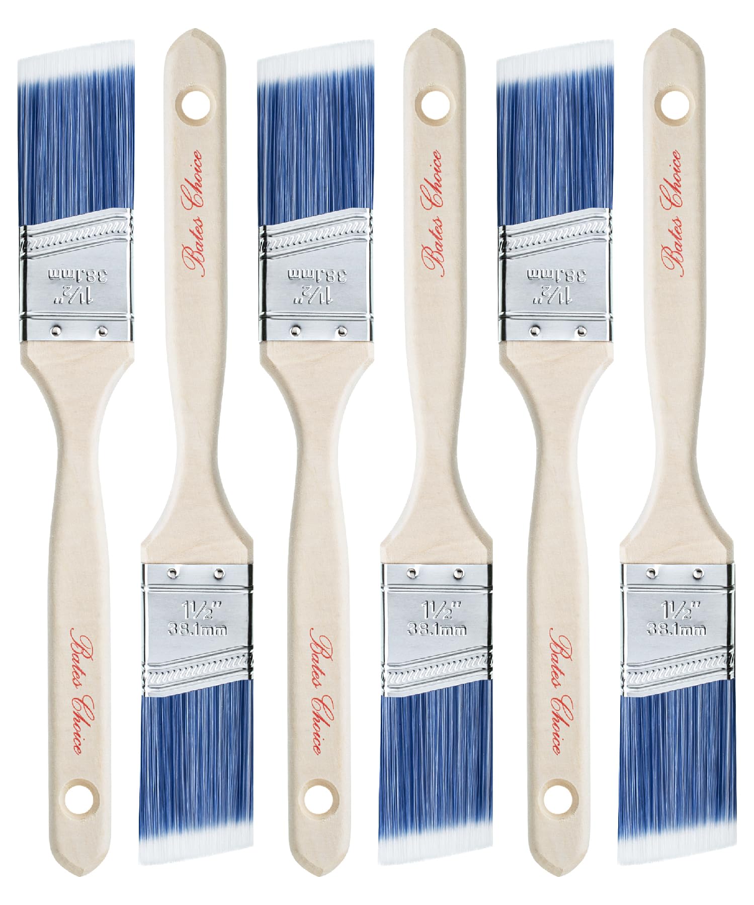 Bates Paint Brushes - 12 Angle Brushes -32