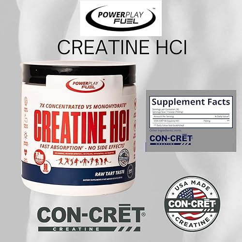 Miniatura 8 de CREATINE HCl en polvo para hombres y mujeres, fuerza muscular, rendimiento cerebral, salud cardíaca y apoyo inmunológico, sabor agrio crudo, 90