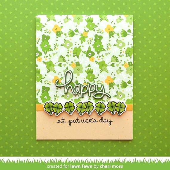 Lawn Fawn Clear Stamps 4X6-Simply Celebrate Spring