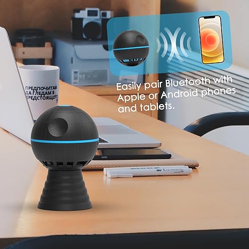 Miniatura 6 de DS2 Altavoz Bluetooth portátil inalámbrico de 1500 mAh, batería de 10 horas de tiempo de reproducción, altavoz de 5 W, Bluetooth 5.1, fanáticos de