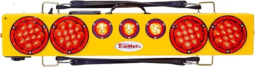 Miniatura 4 de TowMate Lightbar inalámbrico de emergencia LED de 36 pulgadas para camiones de remolque