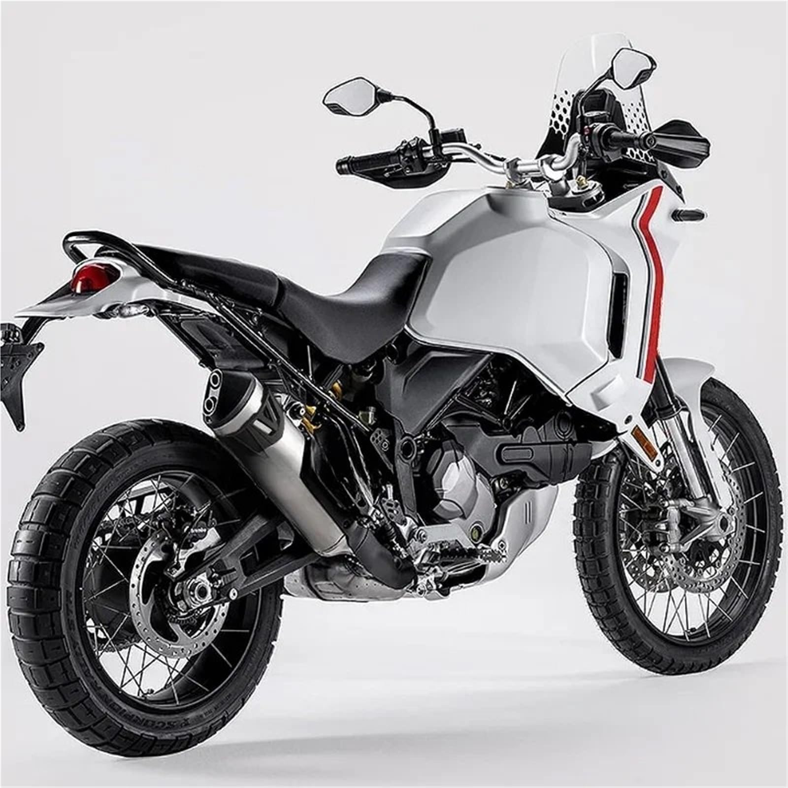 Térmica para tubo Motocicleta Protector de Tubo de Protector de tubo de escape para motocicleta para Ducati Desert X, protector de calor, cubierta antiescaldaduras.