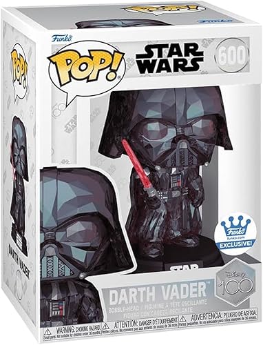 Funko Star Wars: Darth Vader (facetado) #600 Funko Shop - Figuras coleccionables exclusivas de vinilo