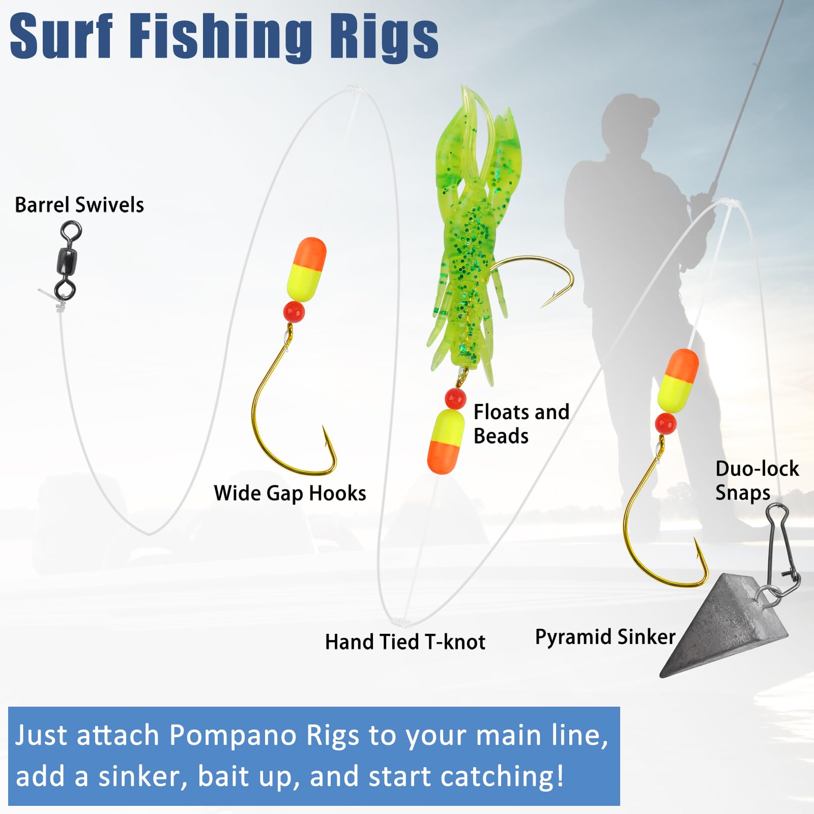 Snapklik.com : Pompano Rigs For Surf Fishing Saltwater Fishing Rigs ...