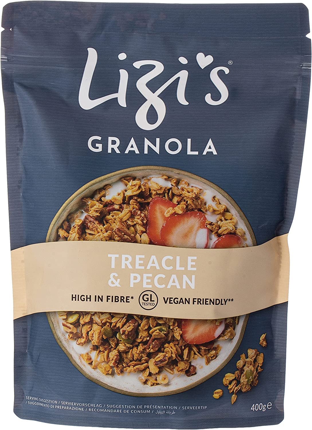 Lizi's Treacle and Pecan Granola, 400g