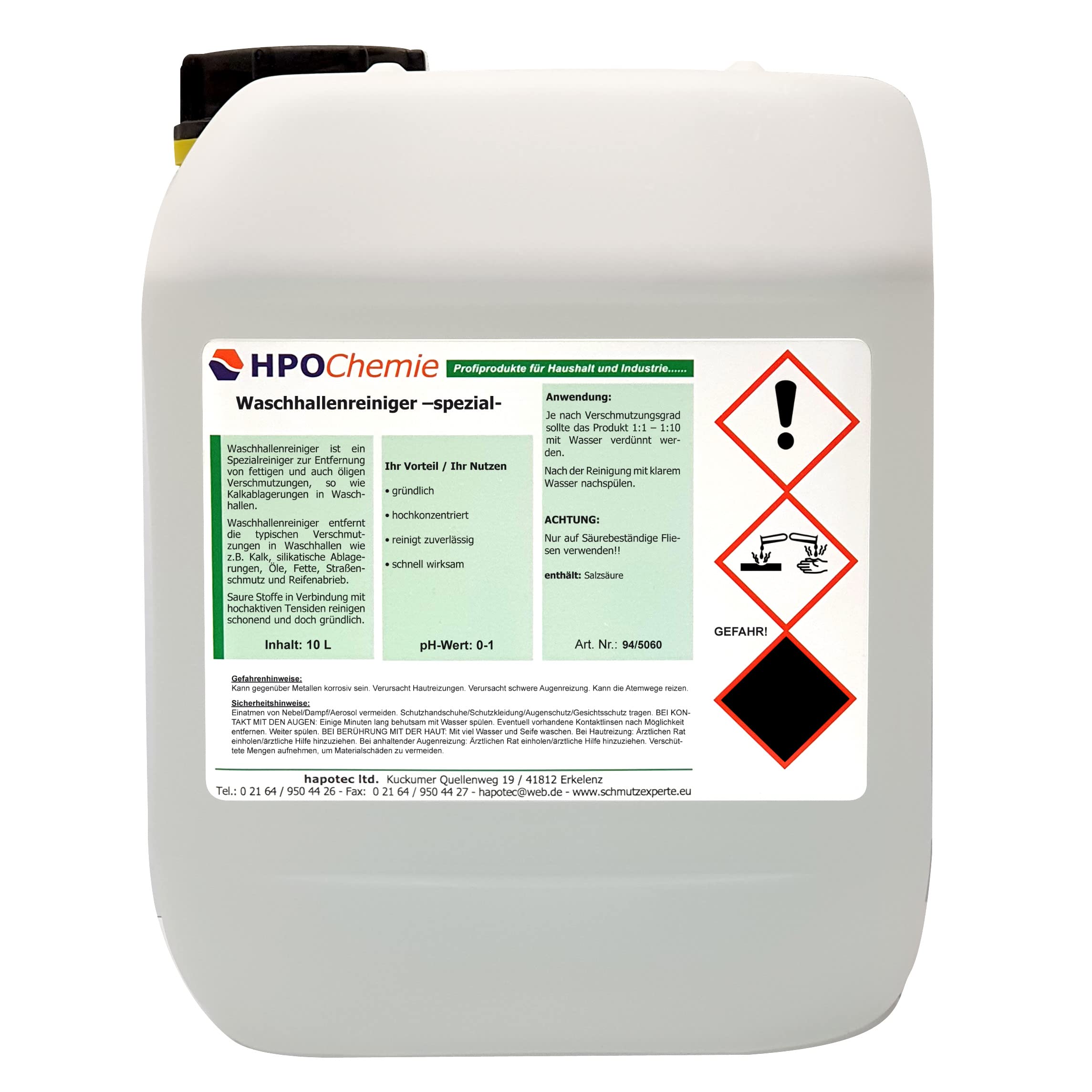 Waschhallenreiniger 10ltr.