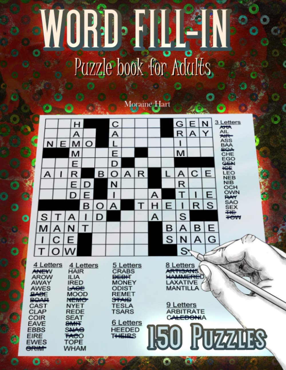 Word Fill-In: Puzzle Book for Adults