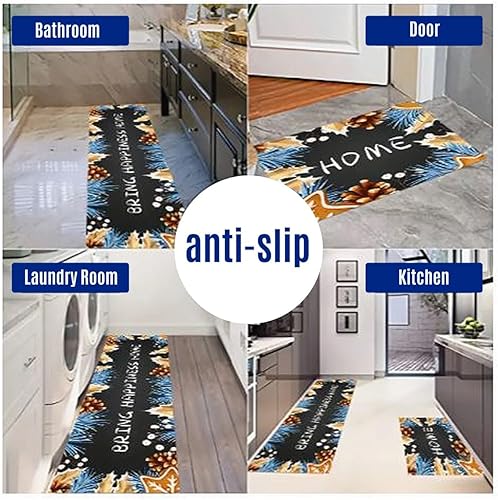 Miniatura 3 de Alfombra de cocina personalizada 2 (rojo)