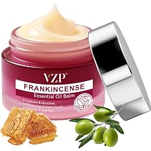 Frankincense Moisturizing Balm 2.1Fl Oz, Natural Skincare with Beeswax Helichrysum Almond Oil Olive Oil, Soothing for All Skin Types