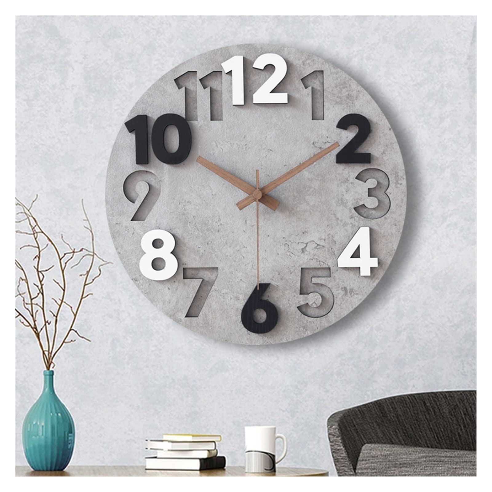 Moderne Wandklok Stil | Nederlands Design | Home 3D