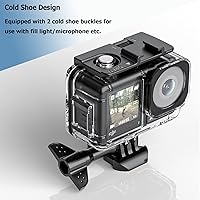 Vista 3 de Osmo Action 5 Pro/Action 4/Action 3 - Carcasa impermeable para buceo, 197 pies, con insertos antivaho para DJI Osmo Action 5 Pro/4/3, accesorios