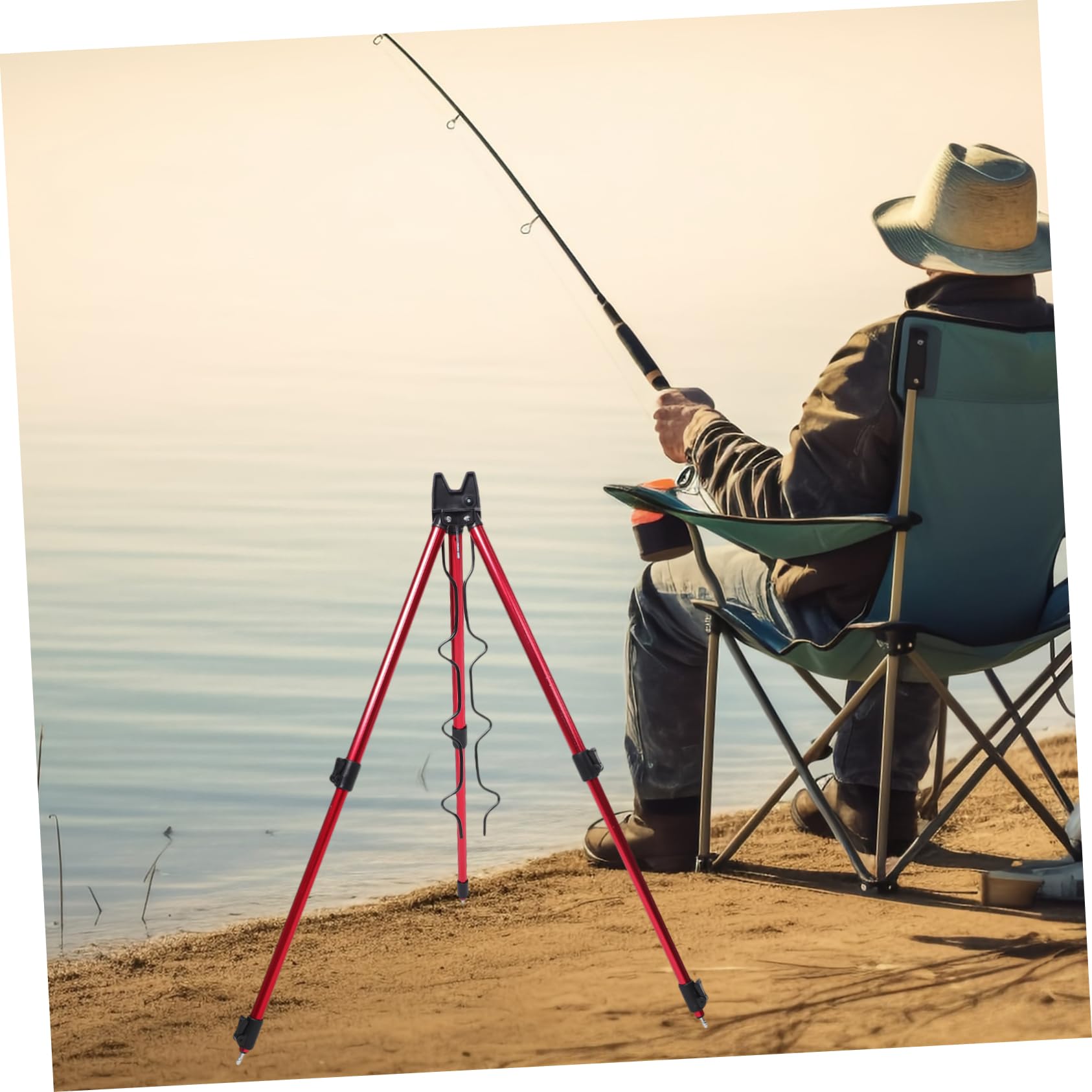 best rod holders for bank fishing – BESPORTBLE Boat Rod Holders for Fishing Portable Telescopic ...