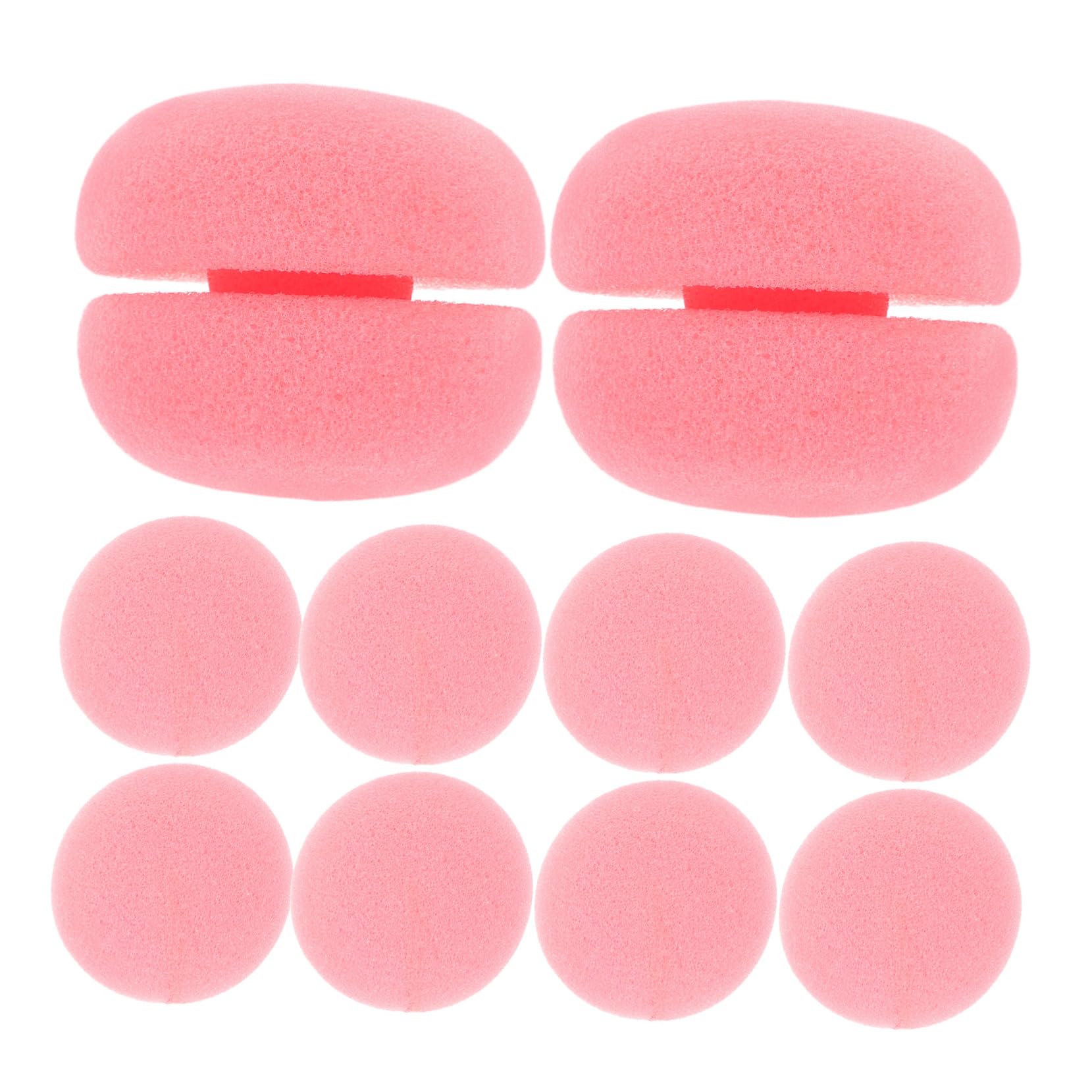 Healeved 10Pcs Sponge Hair Rollers Soft Curlers for Women Suitable for All Hair Types Hair Styling Tools Gentle Hair Comfortable and Heatless Curls