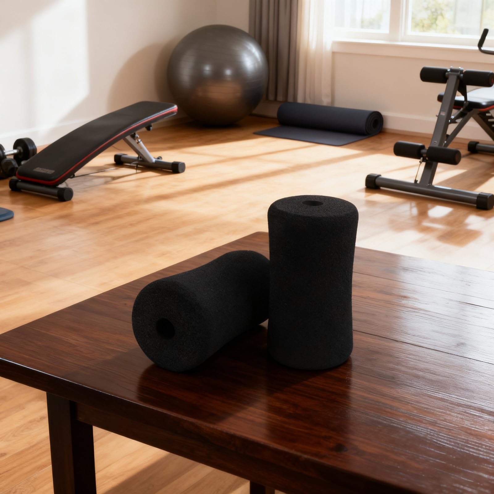 ZYNCUE Inversion Tables - Rodillos de extensión de patas de repuesto para usar
