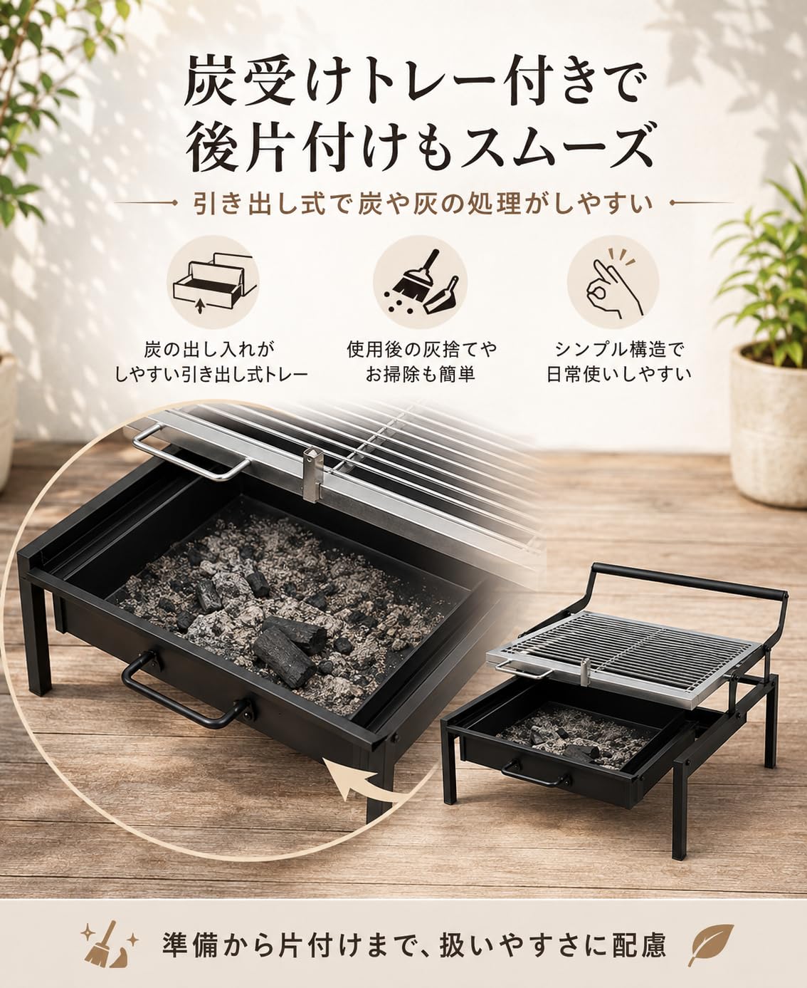 Amazon.co.jp: LPYROSE バーベキューグリル 回転式バーベキューコンロ