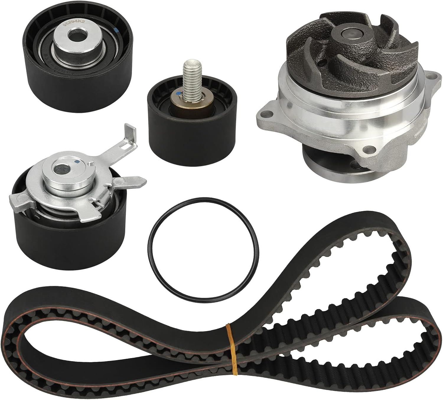 Engine Timing Belt Kit for Ford Contour Escape Escort Focus for Mercury Cougar Mystique for Mazda Tribute 1999 2000 2001 2002 2003 2004