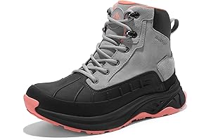 Women's Waterproof Hiking Boots for Outdoor Trekking and Camping Adventures