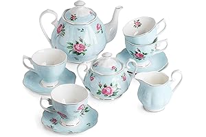 BTaT Floral Tea Set: An Exquisite Teaware Experience for Refined Palates