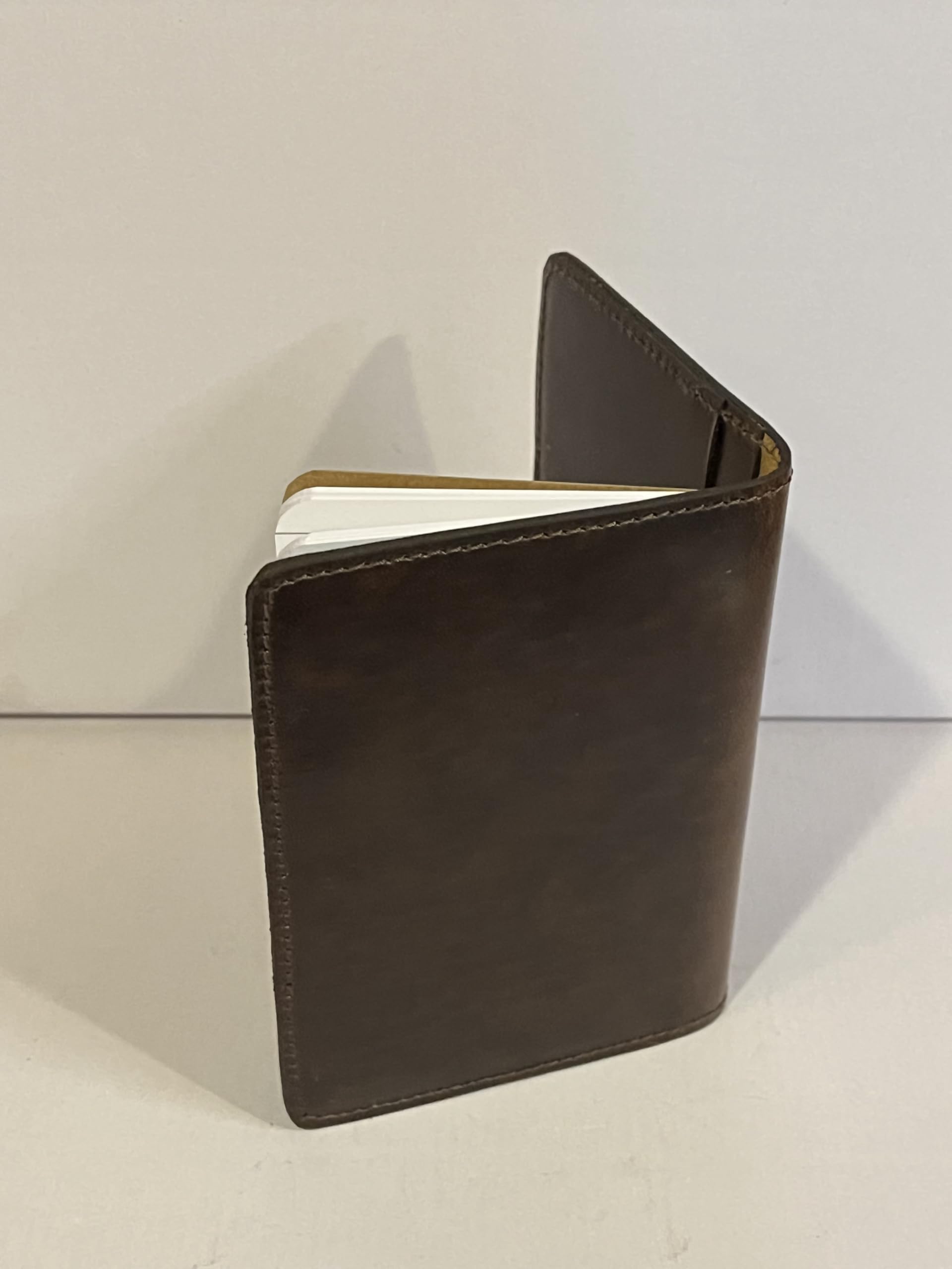 Funda de cuero para notas de campo, funda de cuaderno para Moleskine Cahier, hecha a mano, cubierta de cuero vintage de 3.5 x 5.5 pulgadas, cuaderno de viajeros recargable