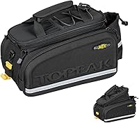 Vista 9 de Topeak MTX TrunkBag - Rear Bicycle Bag - Spacious Storage and Easy Mounting