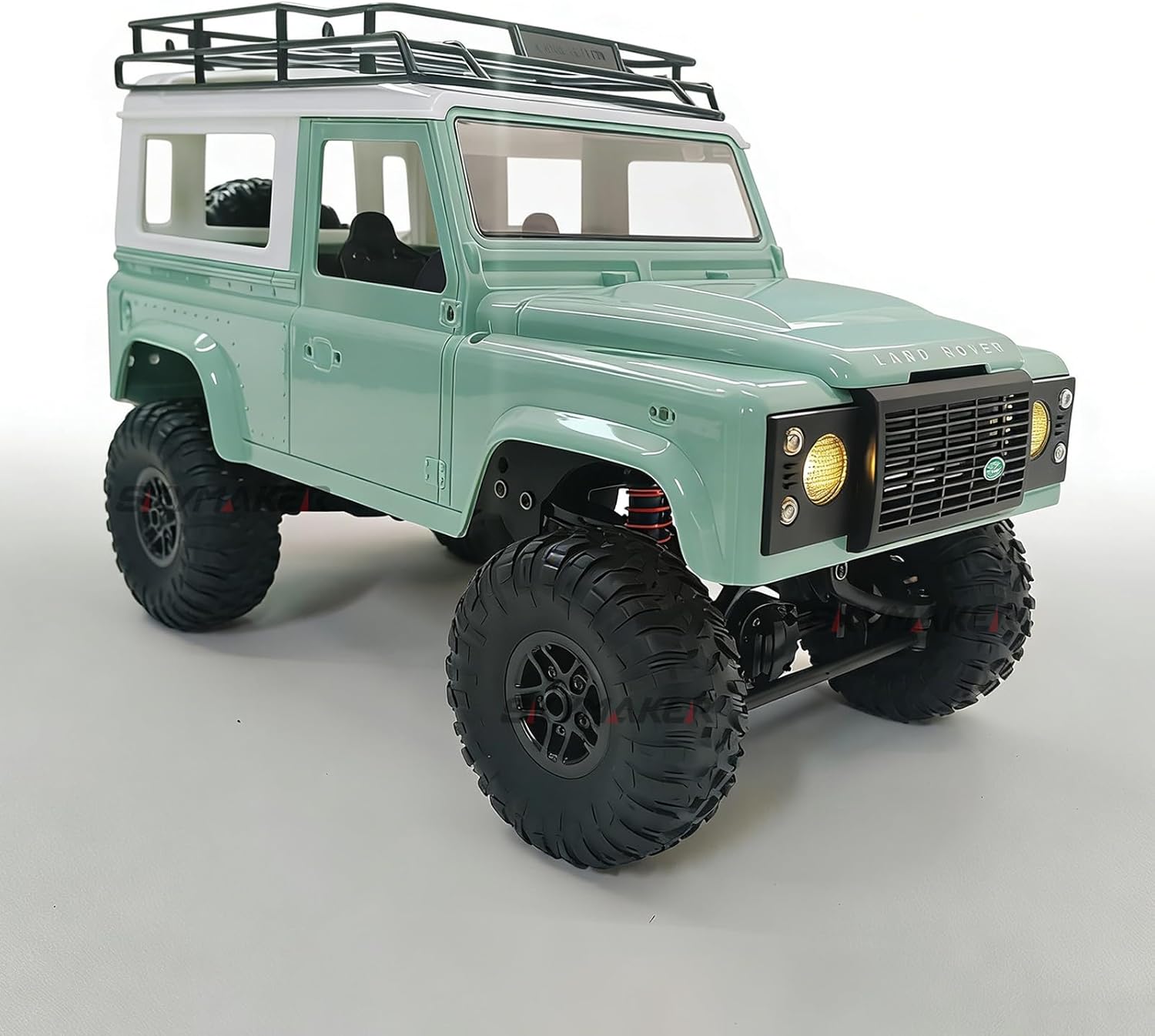 Skymaker MN90 RC Rock Crawler, 1/12 RC Crawler 4x4 4WD Jeep Truck, 2.4GHz Remote Control Off Road Car with LED Lights for Adults