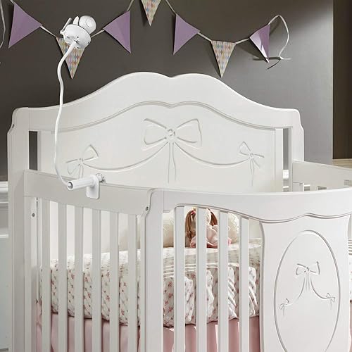 Miniatura 7 de iTODOS - Soporte para monitor de bebé con cuello de cisne para Arlo, Motorola Baby Monitor y la mayoría de monitores universales, 27 pulgadas de