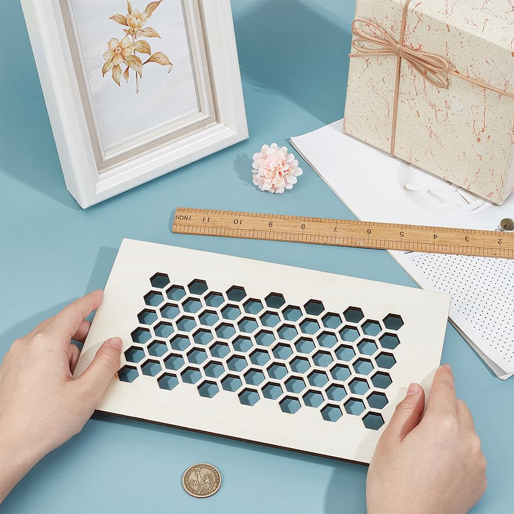 OLYCRAFT Home Decor Air Vent Cover Grille 15x25cm Wood Vent Cover Finish Decorative Covers Wood Decorative Register Covers for Walls and Ceiling Not for Floor Use - Image 3