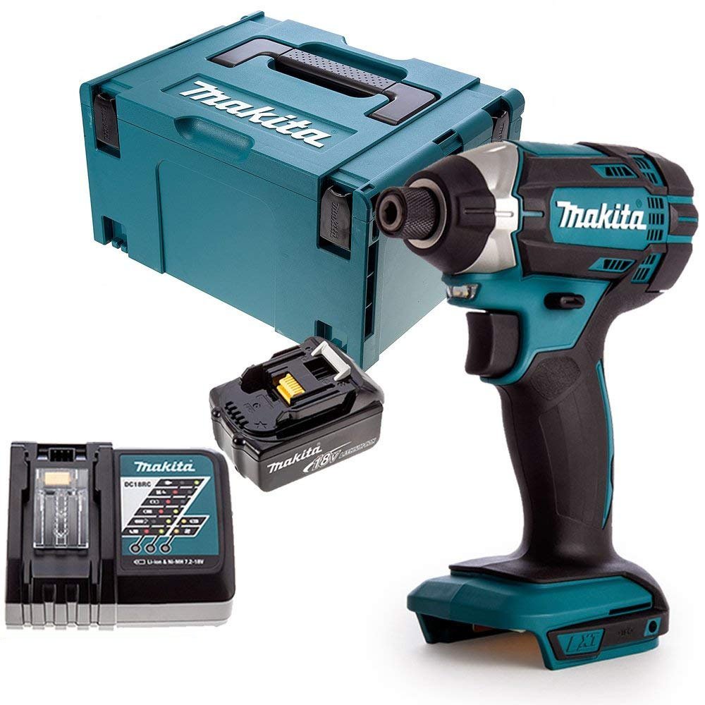 Makita DTD152Z 18v Impact Driver with 1 x 5Ah Battery, Charger, Case & Inlay
