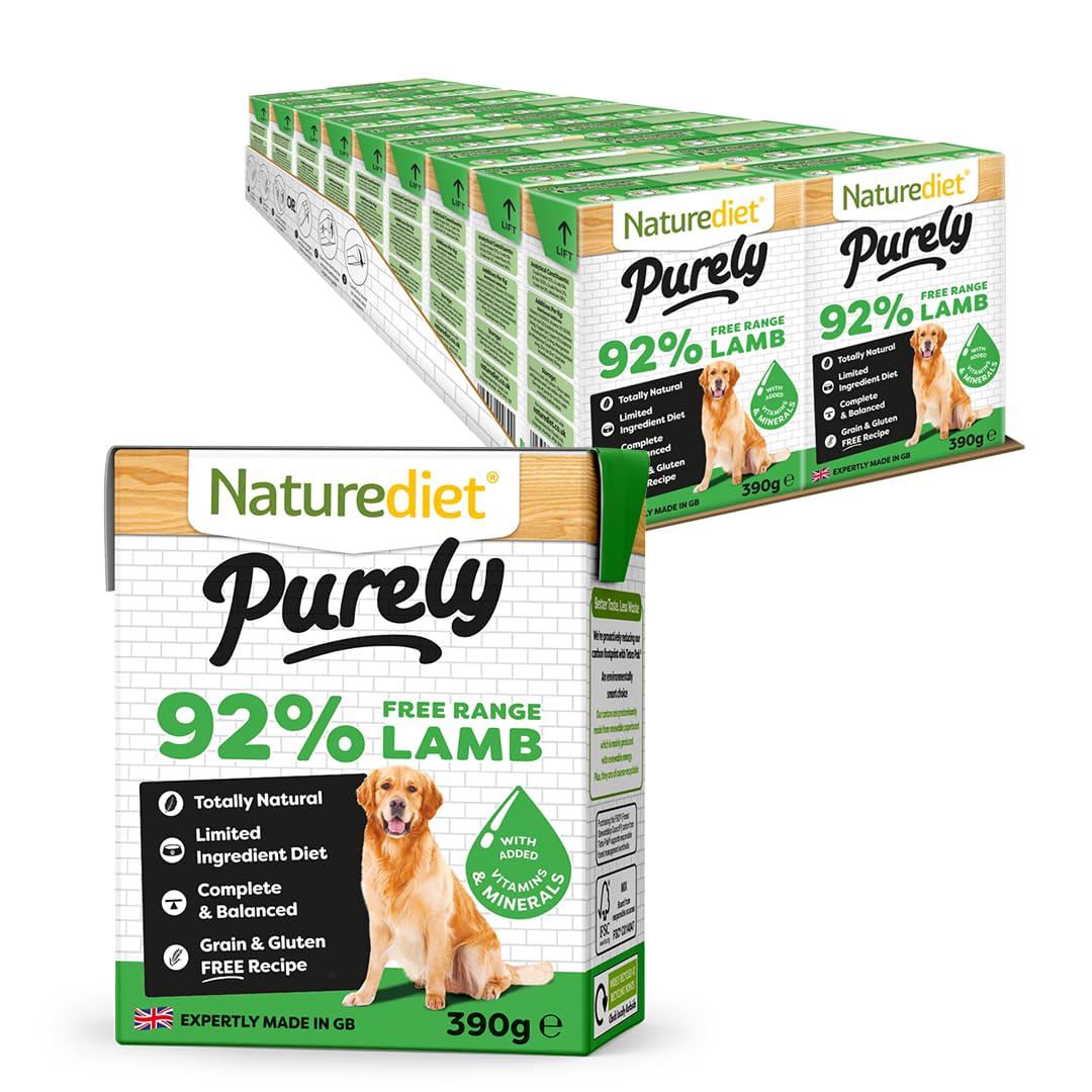 Diet Nature Naturediet Free Range Pure Lamb 18 x 390 g - Review, Price and Buying Guide