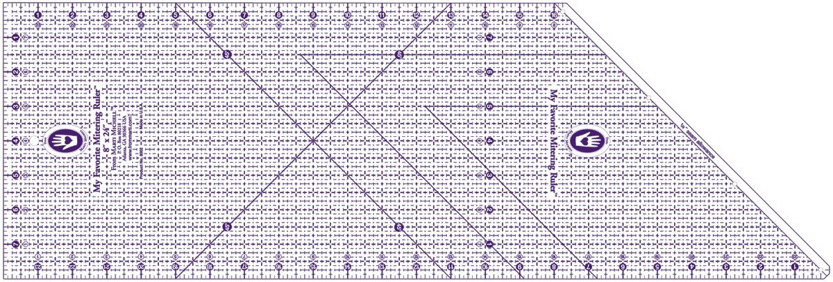 Marti Michell 8 x 24-inch My Favorite Mitering Ruler