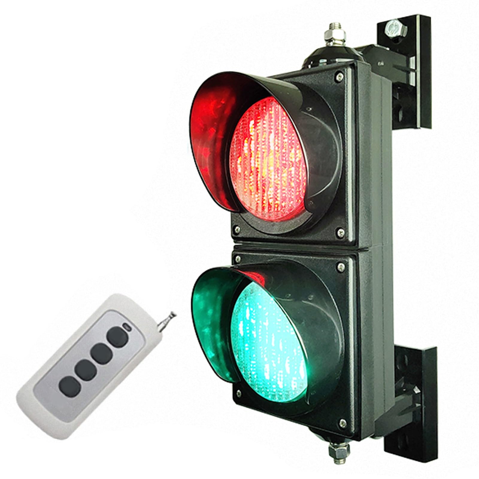 Amazon.co.jp: 2 ライトセクション 赤と緑 100mm/4 インチ LED